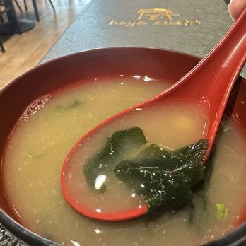 Koya Sushi - Miso Soup - Sushi Bars Near Me - Norco, California