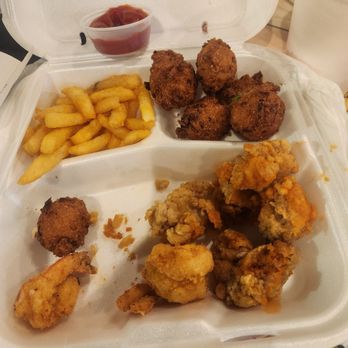 Stewby's Seafood Shanty - Pick 2 fried oysters fried shrimp - Seafood Near Me - Ft. Walton Beach, Florida Stewby's Seafood Shanty - Pick 2 fried oysters fried shrimp - Seafood Near Me - Ft. Walton Beach, Florida