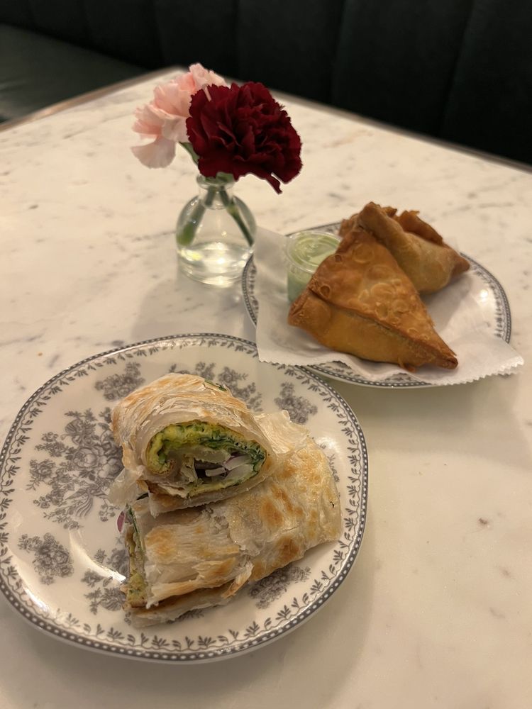 Food from Khyber Coffee & Tea House