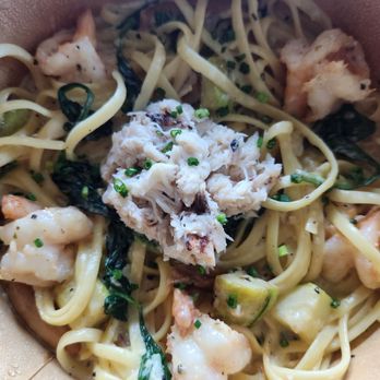 Hestia Kitchen Lab - Prawn Linguini - Seafood Near Me - Vancouver, British Columbia Hestia Kitchen Lab - Prawn Linguini - Seafood Near Me - Vancouver, British Columbia