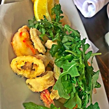 Olive & June - Fritto Misto - Lemon/Seafood/Dip - Italian Near Me - Austin, Texas Olive & June - Fritto Misto - Lemon/Seafood/Dip - Italian Near Me - Austin, Texas