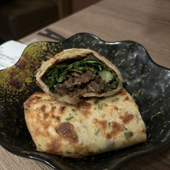 Dumpling The Noodle - Jajang Beef Pancake Roll - Noodles Near Me - Seattle, Washington