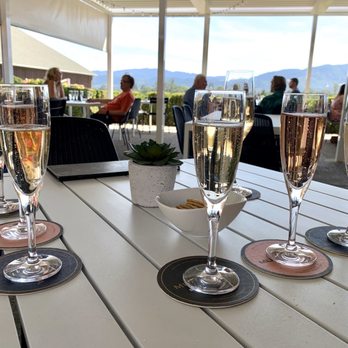 Mumm Napa - Outside tasting patio - Wine Tasting Room Near Me - Rutherford, California