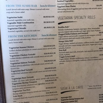 Kotobuki - Vegan menu - Japanese Near Me - Norfolk, Virginia