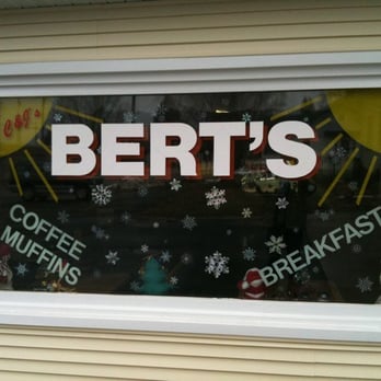 Bert's Breakfast Korner - the window of the restaurant - Breakfast & Brunch Near Me - Stevensville, Michigan