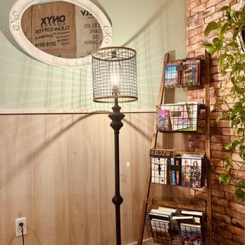 Our Grounds - Cute little book cubby! Gives such good vibes. - Coffee & Tea Near Me - Miami, Florida