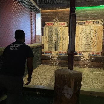 Chucktown Activities - Axe Throwing Near Me - North Charleston, South Carolina