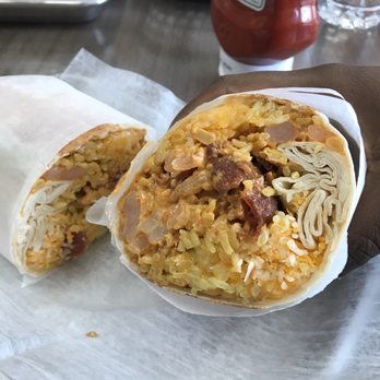 Curbside Mexican Grill - Bubba Burrito - shrimp, rice, 3 cheeses & bacon - Mexican Near Me - South Hempstead, New York Curbside Mexican Grill - Bubba Burrito - shrimp, rice, 3 cheeses & bacon - Mexican Near Me - South Hempstead, New York