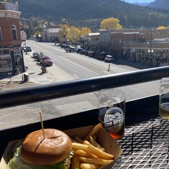 Ouray Brewery - Burger, red ale, and views! - New American Near Me - Ouray, Colorado