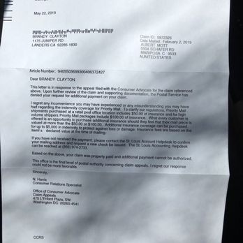 US Post Office - The final appeal and denial they did anything wrong - Post Offices Near Me - Indio, California US Post Office - The final appeal and denial they did anything wrong - Post Offices Near Me - Indio, California
