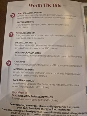 Menu photo 2 Carrabba's Italian Grill Vero Beach, FL Menu photo 2 Carrabba's Italian Grill Vero Beach, FL