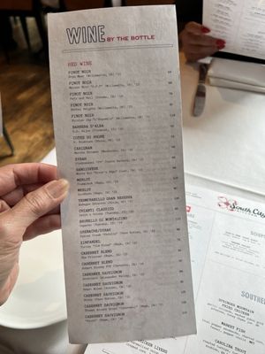 Menu photo 6 South City Kitchen Midtown Atlanta, GA Menu photo 6 South City Kitchen Midtown Atlanta, GA