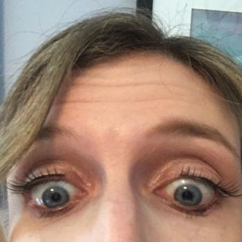 Priv - WTF are these lashes?! And this was after she "fixed" them. - Hair Stylists Near Me
