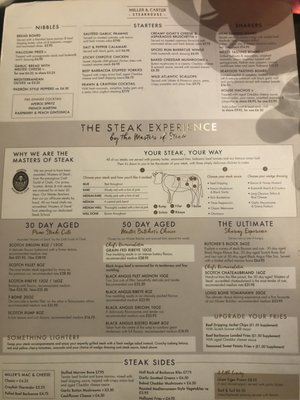 Menu photo 7 Miller & Carter Edinburgh, EDH