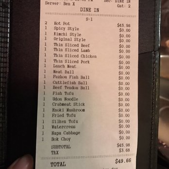 Nine Ting - Our bill - Korean Near Me - Philadelphia, Pennsylvania Nine Ting - Our bill - Korean Near Me - Philadelphia, Pennsylvania