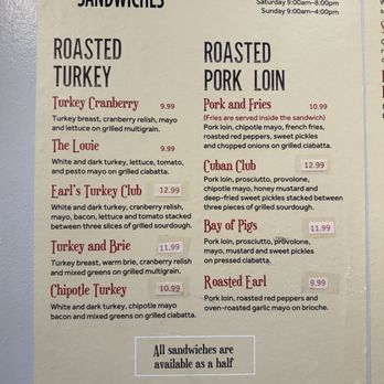 Earl's Sandwiches - Sandwiches Near Me - Arlington, Virginia Earl's Sandwiches - Sandwiches Near Me - Arlington, Virginia