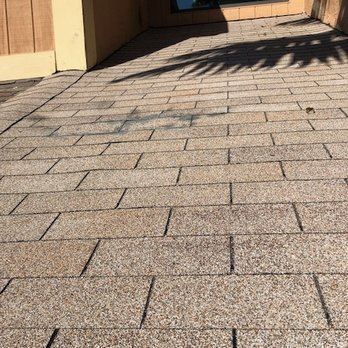 Clark Roofing - Uneven roof. Mold area - Roofing Near Me - Pompano Beach, Florida Clark Roofing - Uneven roof. Mold area - Roofing Near Me - Pompano Beach, Florida