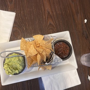 Mex Cocina Cafe - Delish chips with salsa and guacamole - Desserts Near Me - Burbank, California Mex Cocina Cafe - Delish chips with salsa and guacamole - Desserts Near Me - Burbank, California