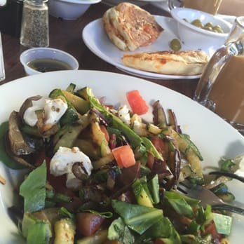 Pico Cafe - Grilled veggie salad and Greek toast - Breakfast & Brunch Near Me - Los Angeles, California Pico Cafe - Grilled veggie salad and Greek toast - Breakfast & Brunch Near Me - Los Angeles, California