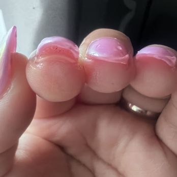 Elegant Nails & Spa - The gel / glue was so thick - Nail Salons Near Me - Goleta, California Elegant Nails & Spa - The gel / glue was so thick - Nail Salons Near Me - Goleta, California