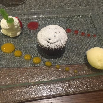Danu - Dessert Chocolate lava cake with ice cream - Modern European Near Me - Killarney, Kentucky