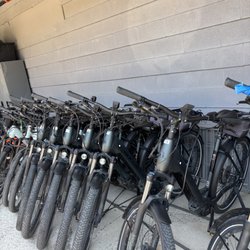 Just a few of our many rental bikes!