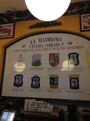 Menu photo 7 El Madroño Madrid, M