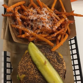 The Melt - The burger combo with sweet fries for an extra $1 to replace the naked fries: about $10 total - Sandwiches Near Me - Irvine, California The Melt - The burger combo with sweet fries for an extra $1 to replace the naked fries: about $10 total - Sandwiches Near Me - Irvine, California