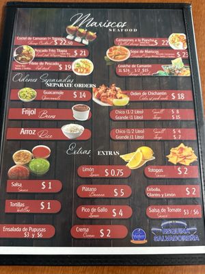 Menu photo 1 Esquina Salvadoreña Toronto, ON Menu photo 1 Esquina Salvadoreña Toronto, ON