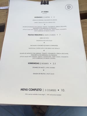 Menu photo 4 The Decadente Lisbon, 11