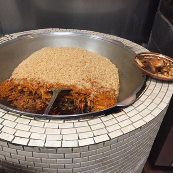 Urgut Tandir Express - a large bowl of food - Uzbek Near Me - Kensington, New York Urgut Tandir Express - a large bowl of food - Uzbek Near Me - Kensington, New York