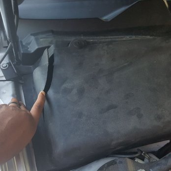Collision maxx - New damage. Battery cover broken - Body Shops Near Me - Haltom City, Texas