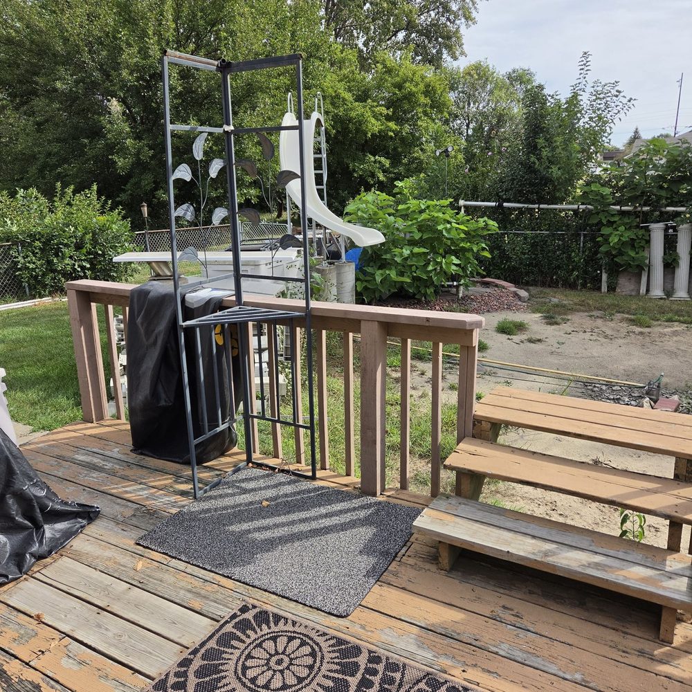 AAA - Pool is down and weeds growing and part of the structure from the gazebo. - Home & Rental Insurance Near Me - Merrillville, Indiana