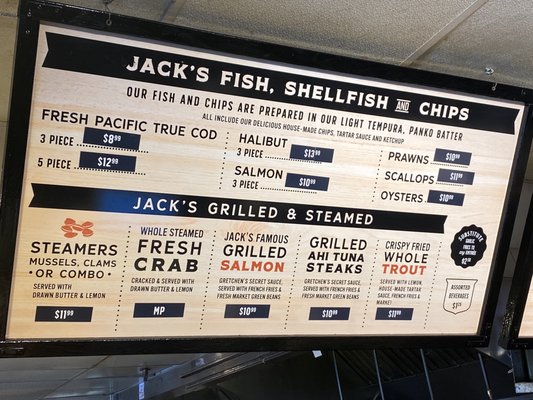 Menu photo 7 Jack's Fish Spot Seattle, WA Menu photo 7 Jack's Fish Spot Seattle, WA