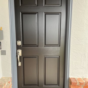 Albright Painting - The door was definitely worn and brown, love this color! - Painters Near Me - El Sobrante, California