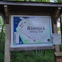 Rim Rock Overlook and Picnic Area - Signage