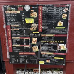 Dem Dam Burgers - Menu as of 29 April 2026
