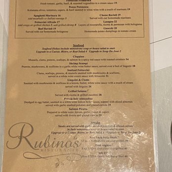 Rubino's Ristorante - Italian Near Me - Rocklin, California Rubino's Ristorante - Italian Near Me - Rocklin, California
