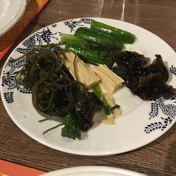 Chef Wang 状元楼 - Cold dish - seaweed, tofu, cucumbers and wood ears - Szechuan Near Me - Tucson, Arizona