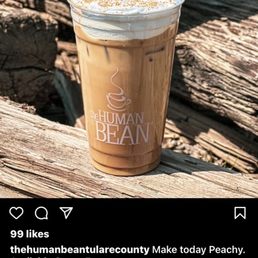 Peach Snowy Mocha