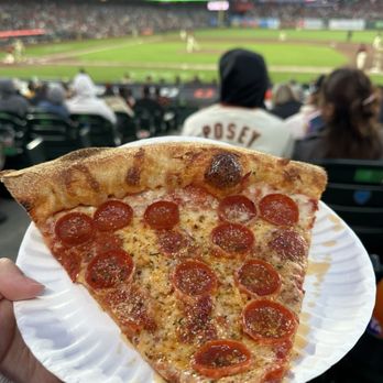 Oracle Park - Pepperoni pizza - Stadiums & Arenas Near Me - San Francisco, California
