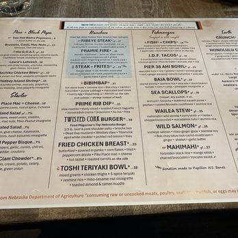 Pine and Black Bistro - Menu - Seafood Near Me - Papillion, Nebraska Pine and Black Bistro - Menu - Seafood Near Me - Papillion, Nebraska