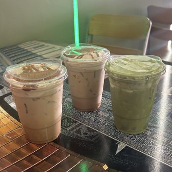 Cafe Palestina - 2x biscoff latte + pistachio matcha - Cafes Near Me - Norwalk, California Cafe Palestina - 2x biscoff latte + pistachio matcha - Cafes Near Me - Norwalk, California