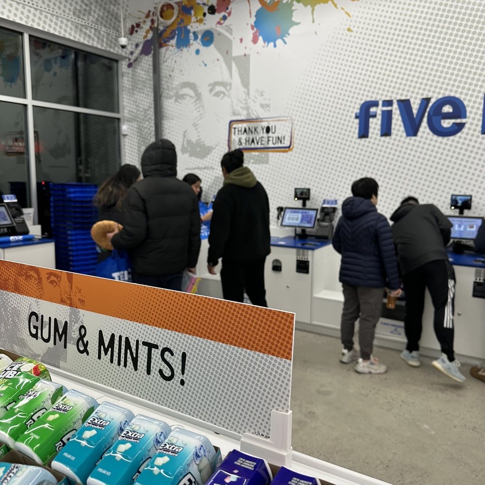 Five Below - Self checkout - Toy Stores Near Me - Brooklyn, New York Five Below - Self checkout - Toy Stores Near Me - Brooklyn, New York