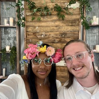 Wildflower - Mr. & Mrs. with my Flower crown!! - Floral Designers Near Me - Des Moines, Iowa Wildflower - Mr. & Mrs. with my Flower crown!! - Floral Designers Near Me - Des Moines, Iowa
