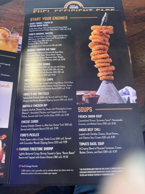 Menu photo 3 Ford's Garage Oviedo Oviedo, FL