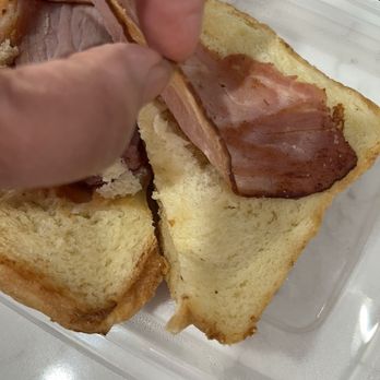 Prep and Pastry - Gilbert - Monte Cristo with a super thin 1 piece of ham. - New American Near Me - Gilbert, Arizona Prep and Pastry - Gilbert - Monte Cristo with a super thin 1 piece of ham. - New American Near Me - Gilbert, Arizona