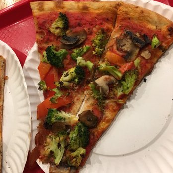 Delmar Pizzeria - Vegetable slice - Pizza Near Me - Brooklyn, New York