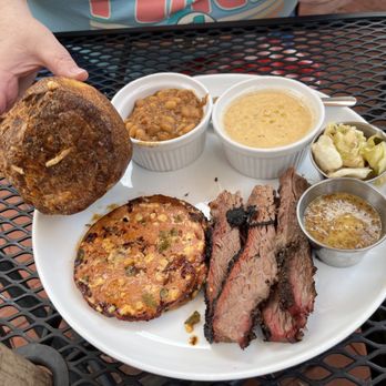 Salt + Smoke - Fried bologna and briskets with popover and sides - Bars Near Me - Saint Louis, Missouri