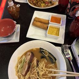Miso ramen soup Miso ramen soup